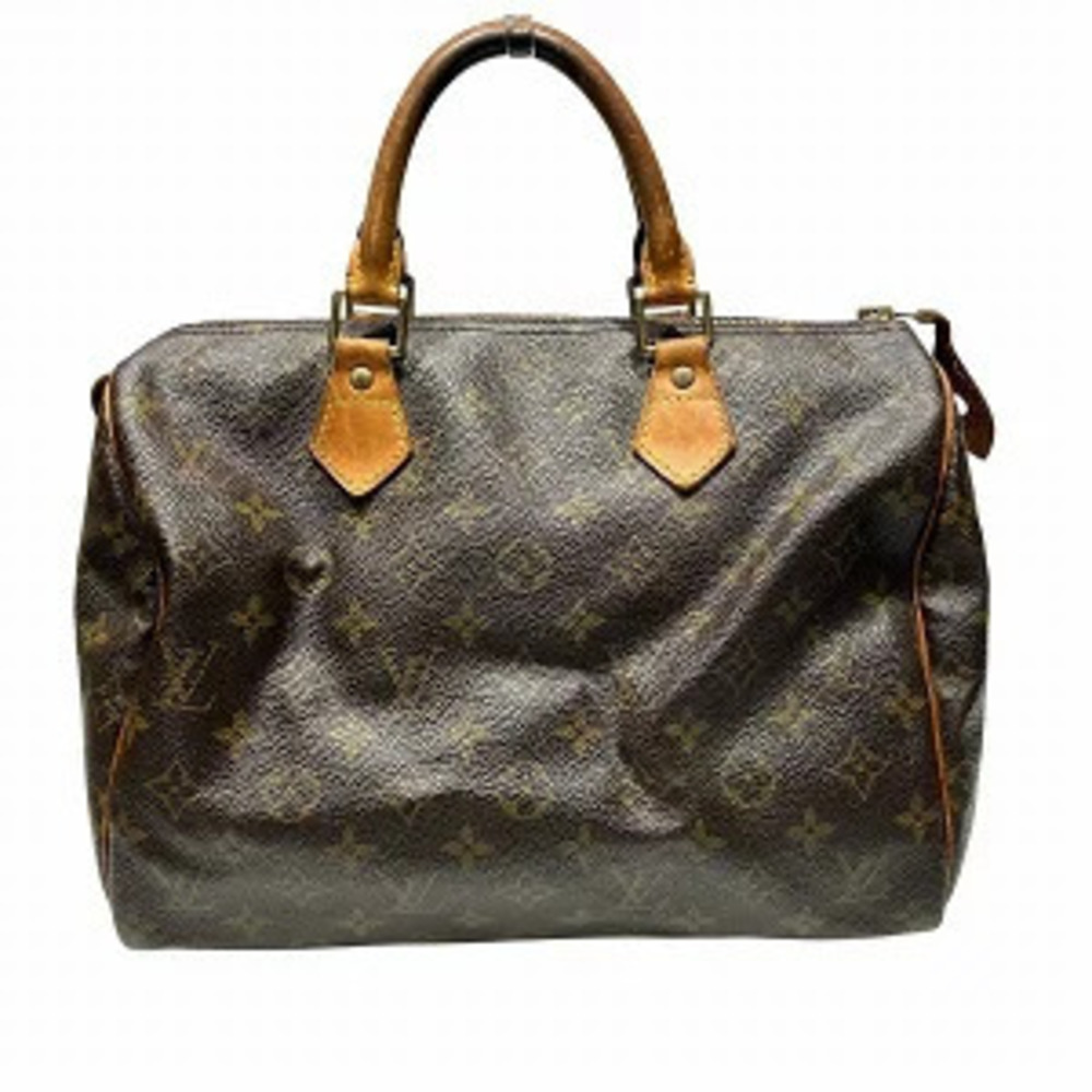 Louis Vuitton Monogram Speedy brown Bag Handbag